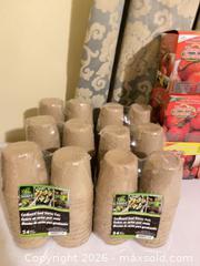 MaxSold Auction: Gardening Lot C: Seed Packets, Cardboard Starter Pots & Plastic Seed Trays - Smiths Falls (Ontario, Canada) SELLER MANAGED Reseller Online Auction -  Autumn Drive