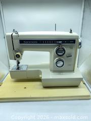 MaxSold Auction: Kenmore Electric Sewing Machine, Cream/Ivory with Foot Pedal and Case - Smiths Falls (Ontario, Canada) SELLER MANAGED Reseller Online Auction -  Autumn Drive