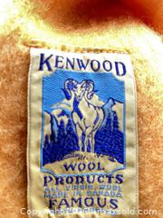MaxSold Auction: Kenwood Gold 100% Virgin Wool Reversible Blanket Ribbon Edging Vintage - Smiths Falls (Ontario, Canada) SELLER MANAGED Reseller Online Auction -  Autumn Drive