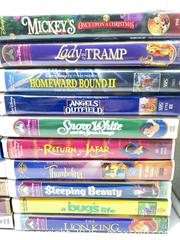 MaxSold Auction: Lot of 20 Walt Disney & Warner Bros VHS Tapes, Assorted Titles - Smiths Falls (Ontario, Canada) SELLER MANAGED Reseller Online Auction -  Autumn Drive