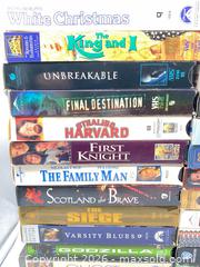 MaxSold Auction: Lot of 26 VHS Tapes — Various Movies - Smiths Falls (Ontario, Canada) SELLER MANAGED Reseller Online Auction -  Autumn Drive