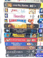 MaxSold Auction: Lot of 36 VHS Tapes in Cardboard Sleeves – Assorted 1980’s–2000s - Smiths Falls (Ontario, Canada) SELLER MANAGED Reseller Online Auction -  Autumn Drive