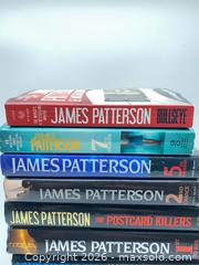 MaxSold Auction: Lot of 9 James Patterson Hardcover and Softcover Books (English) - Smiths Falls (Ontario, Canada) SELLER MANAGED Reseller Online Auction -  Autumn Drive