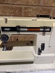 MaxSold Auction: Pfaff Hobbymatic 807 Free Arm Sewing Machine, Vintage Style, AC Pedal Control - Smiths Falls (Ontario, Canada) SELLER MANAGED Reseller Online Auction -  Autumn Drive
