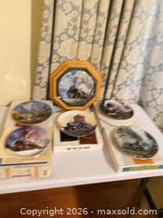 MaxSold Auction: Set of 6 Decorative Train Railway Theme Collector Plates - Smiths Falls (Ontario, Canada) SELLER MANAGED Reseller Online Auction -  Autumn Drive