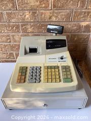 MaxSold Auction: Sharp XE-A202A Electronic Cash Register with Drawer, Display, Manual & Key - Smiths Falls (Ontario, Canada) SELLER MANAGED Reseller Online Auction -  Autumn Drive