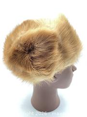 MaxSold Auction: Vintage Riggi of Wiltshire Golden Brown Real Fur Hat - Smiths Falls (Ontario, Canada) SELLER MANAGED Reseller Online Auction -  Autumn Drive