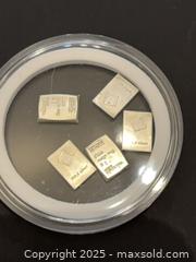 MaxSold Auction: 5 Grams of Silver - checked by bullion dealer  - Oakville (Ontario, Canada) SELLER MANAGED Downsizing Online Auction - Guildstone Crescent