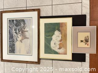 MaxSold Auction: Cat Paintings lot of # 3  - Oakville (Ontario, Canada) SELLER MANAGED Downsizing Online Auction - Guildstone Crescent