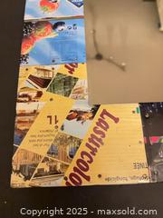 MaxSold Auction: Cool Vintage Mirror with Metal Advertising  - Oakville (Ontario, Canada) SELLER MANAGED Downsizing Online Auction - Guildstone Crescent