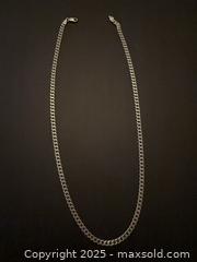 MaxSold Auction: Cuban Sterling 5.5 mm Chain from Italy  - Oakville (Ontario, Canada) SELLER MANAGED Downsizing Online Auction - Guildstone Crescent