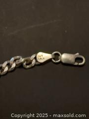 MaxSold Auction: Cuban Sterling 5.5 mm Chain from Italy  - Oakville (Ontario, Canada) SELLER MANAGED Downsizing Online Auction - Guildstone Crescent