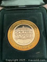MaxSold Auction: Golden Nugget 999 Silver Token - Oakville (Ontario, Canada) SELLER MANAGED Downsizing Online Auction - Guildstone Crescent