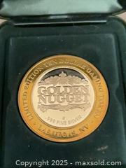 MaxSold Auction: Golden Nugget 999 Silver Token - Oakville (Ontario, Canada) SELLER MANAGED Downsizing Online Auction - Guildstone Crescent