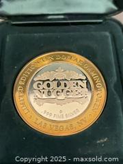 MaxSold Auction: Golden Nugget 999 Silver Token - Oakville (Ontario, Canada) SELLER MANAGED Downsizing Online Auction - Guildstone Crescent
