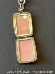 MaxSold Auction: Gorgeous Victorian .80 Hallmarked Marked Silver Pocket Watch Chain with Locket  - Oakville (Ontario, Canada) SELLER MANAGED Downsizing Online Auction - Guildstone Crescent