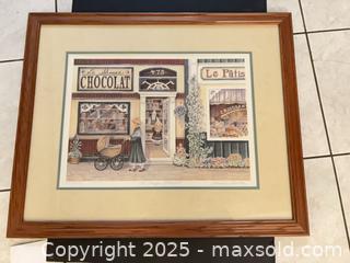 MaxSold Auction:  “La Shoppe Chocolate “ by Janice Tanton  - Oakville (Ontario, Canada) SELLER MANAGED Downsizing Online Auction - Guildstone Crescent