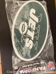 MaxSold Auction: NY Jets Fan Foam Wall Sign New - Oakville (Ontario, Canada) SELLER MANAGED Downsizing Online Auction - Guildstone Crescent