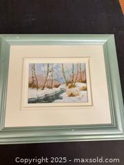 MaxSold Auction: Painting by Huguette (I think)  - Oakville (Ontario, Canada) SELLER MANAGED Downsizing Online Auction - Guildstone Crescent