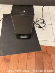 MaxSold Auction: Sony SA-350 sound bar and subwoofer - Oakville (Ontario, Canada) SELLER MANAGED Downsizing Online Auction - Guildstone Crescent