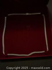 MaxSold Auction: Sterling Cuban Chain Purchased in Italy  - Oakville (Ontario, Canada) SELLER MANAGED Downsizing Online Auction - Guildstone Crescent