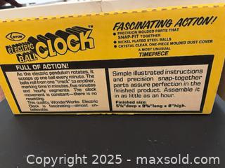 MaxSold Auction: Vintage Electric Ball Clock- Coolest Clock Ever  - Oakville (Ontario, Canada) SELLER MANAGED Downsizing Online Auction - Guildstone Crescent