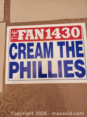 MaxSold Auction: 4 Original 1993 ALCS Toronto Blue Jays - Skydome sign from Toronto Star "Go Jays"  and Toronto Sun "Go Jays Go"  - Ajax (Ontario, Canada) SELLER MANAGED Estate Sale Online Auction - Billingsgate Crescent