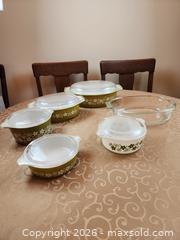 MaxSold Auction: 6 Vintage Pyrex Casserole Dishes with Lids - Ajax (Ontario, Canada) SELLER MANAGED Estate Sale Online Auction - Billingsgate Crescent