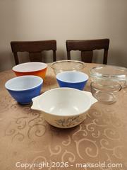 MaxSold Auction: 7 Assorted Pyrex Mixing Bowls - Ajax (Ontario, Canada) SELLER MANAGED Estate Sale Online Auction - Billingsgate Crescent