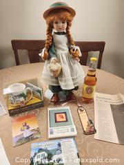 MaxSold Auction: Anne of Green Gables Collectibles Bundle: Doll, Mug, Cordial - Ajax (Ontario, Canada) SELLER MANAGED Estate Sale Online Auction - Billingsgate Crescent
