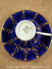 MaxSold Auction: Aynsley Art Deco Oban Style Cobalt Blue & Gold teacup and saucer - Ajax (Ontario, Canada) SELLER MANAGED Estate Sale Online Auction - Billingsgate Crescent