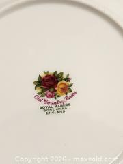 MaxSold Auction: Beautiful Royal Albert Old Country Roses 6 piece place setting Plus Sugar and Creamer with Tray (27 pieces) - Ajax (Ontario, Canada) SELLER MANAGED Estate Sale Online Auction - Billingsgate Crescent