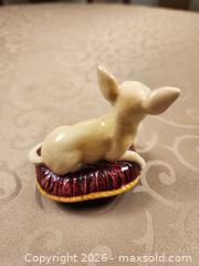 MaxSold Auction: Beswick Chihuahua on a Red Cushion - Ajax (Ontario, Canada) SELLER MANAGED Estate Sale Online Auction - Billingsgate Crescent