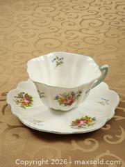 MaxSold Auction: Floral Shelley Tea cup & saucer Ludlow shape - Ajax (Ontario, Canada) SELLER MANAGED Estate Sale Online Auction - Billingsgate Crescent