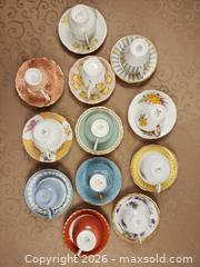 MaxSold Auction: Lot of 12 teacups and saucers includes Aynsley, Wedgewood, Royal Albert, Grafton, etc. - Ajax (Ontario, Canada) SELLER MANAGED Estate Sale Online Auction - Billingsgate Crescent