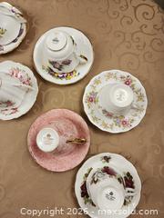 MaxSold Auction: Lot of 13 teacups and saucers - Ajax (Ontario, Canada) SELLER MANAGED Estate Sale Online Auction - Billingsgate Crescent