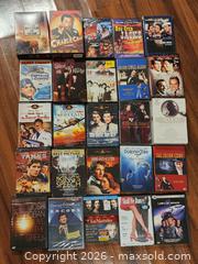 MaxSold Auction: Lot of 25 DVD Assortment of Movies - Ajax (Ontario, Canada) SELLER MANAGED Estate Sale Online Auction - Billingsgate Crescent