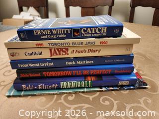 MaxSold Auction: Lot of 7 Toronto Blue Jays Baseball Books (Paperback & Hardcover) - Ajax (Ontario, Canada) SELLER MANAGED Estate Sale Online Auction - Billingsgate Crescent