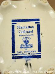 MaxSold Auction: Mason's Plantation Colonial Hexagonal Ironstone Covered Jar - Ajax (Ontario, Canada) SELLER MANAGED Estate Sale Online Auction - Billingsgate Crescent