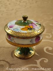 MaxSold Auction: Nippon Pedestal Ring Dish with Lid 3" - Ajax (Ontario, Canada) SELLER MANAGED Estate Sale Online Auction - Billingsgate Crescent