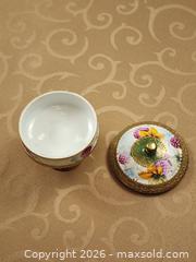 MaxSold Auction: Nippon Pedestal Ring Dish with Lid 3" - Ajax (Ontario, Canada) SELLER MANAGED Estate Sale Online Auction - Billingsgate Crescent