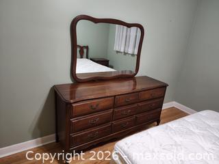 MaxSold Auction: Queen French Provincial Bedroom Set, Dark Brown Wood - Ajax (Ontario, Canada) SELLER MANAGED Estate Sale Online Auction - Billingsgate Crescent