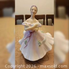 MaxSold Auction: Royal Doulton Glazed Porcelain Ballerina Figurine, 8 in - Ajax (Ontario, Canada) SELLER MANAGED Estate Sale Online Auction - Billingsgate Crescent