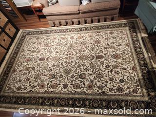 MaxSold Auction: Royal Raj Cream/Ivory Traditional Area Rug Carpet 6'7" x 9'10" - Ajax (Ontario, Canada) SELLER MANAGED Estate Sale Online Auction - Billingsgate Crescent