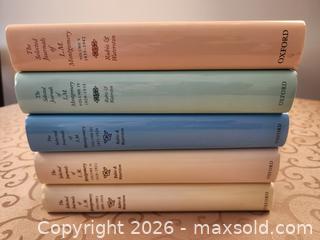 MaxSold Auction: Set of 5 Hardcover Books The Selected Journal of L. M. Montgomery (Oxford University Press) - Ajax (Ontario, Canada) SELLER MANAGED Estate Sale Online Auction - Billingsgate Crescent