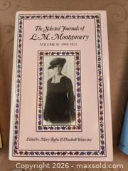 MaxSold Auction: Set of 5 Hardcover Books The Selected Journal of L. M. Montgomery (Oxford University Press) - Ajax (Ontario, Canada) SELLER MANAGED Estate Sale Online Auction - Billingsgate Crescent