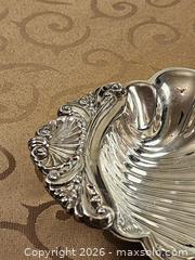MaxSold Auction: Silver-Plated Shell Trinket / Bonbon Dish with Feet - Ajax (Ontario, Canada) SELLER MANAGED Estate Sale Online Auction - Billingsgate Crescent