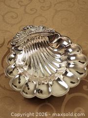 MaxSold Auction: Silver-Plated Shell Trinket / Bonbon Dish with Feet - Ajax (Ontario, Canada) SELLER MANAGED Estate Sale Online Auction - Billingsgate Crescent