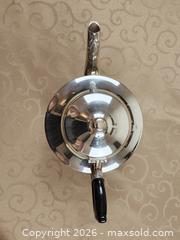 MaxSold Auction: Silver Plated Teapot with Black Handle - Ajax (Ontario, Canada) SELLER MANAGED Estate Sale Online Auction - Billingsgate Crescent