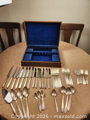MaxSold Auction: Silverware Set Grosvenor Pattern Oneida Community Plate - Ajax (Ontario, Canada) SELLER MANAGED Estate Sale Online Auction - Billingsgate Crescent